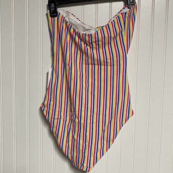 Onia | One-piece Marie Swimsuit Micro Stripe Large - Picture 5 of 7